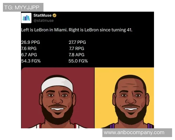 美媒对比热火詹与41岁詹数据相近表现令人惊叹